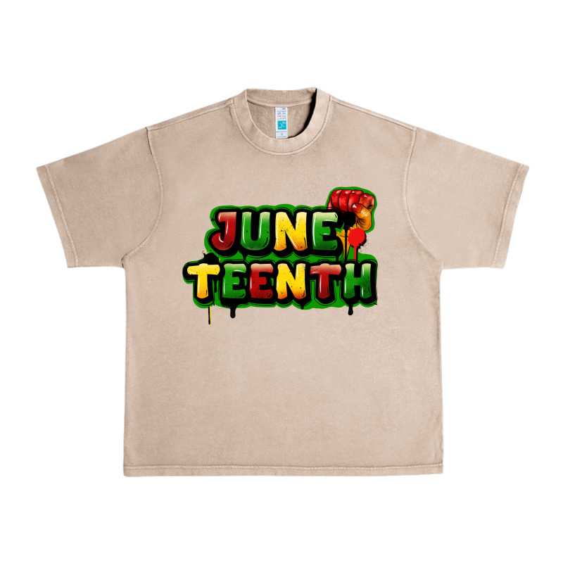 Juneteenth Urban Heavy Tee by FaDigitalArtStudio | Teevron