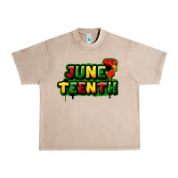 French Oak Juneteenth Urban Heavy Tee - FaDigitalArtStudio