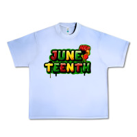 Grape Ice Juneteenth Urban Heavy Tee - FaDigitalArtStudio