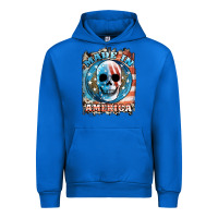 Cobalt made in america skull Urban Hoodie - JahusDesignShop