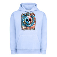 Pigment Grape Ice made in america skull Urban Hoodie - JahusDesignShop