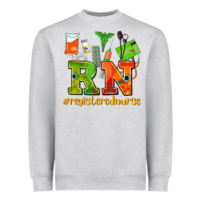 Registered Nurse Juneteenth Heavyweight Sweatshirt by AdoDesignShop | Teevron