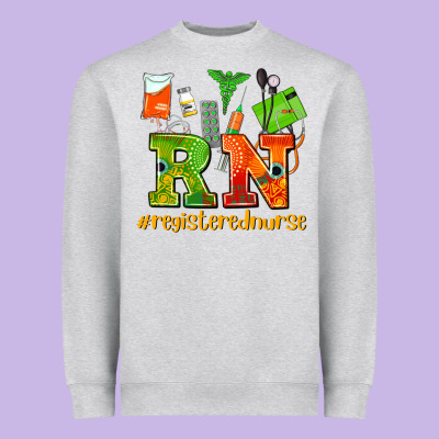 Registered Nurse Juneteenth Heavyweight Sweatshirt Designed By Adodesignshop