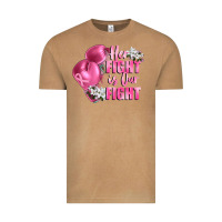 Vintage Camel her fight is our fight Breast cancer awareness Vintage Tee - FaDigitalArtStudio