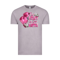 Vintage Zinc her fight is our fight Breast cancer awareness Vintage Tee - FaDigitalArtStudio