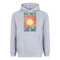 Heather Grey boat waves sun rays lake days Heavyweight Hoodie - JahusDesignShop