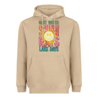 Mushroom boat waves sun rays lake days Heavyweight Hoodie - JahusDesignShop