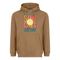 Toasted Coconut boat waves sun rays lake days Heavyweight Hoodie - JahusDesignShop