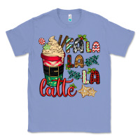 Colony Blue Fa la la la latte Classic Tee - CowGirlArtShop