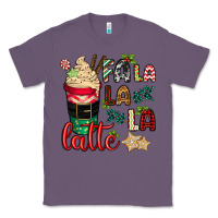 Lavender Fa la la la latte Classic Tee - CowGirlArtShop