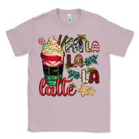 Lilac Fa la la la latte Classic Tee - CowGirlArtShop
