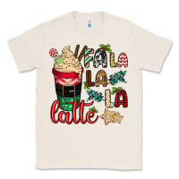 Natural Fa la la la latte Classic Tee - CowGirlArtShop