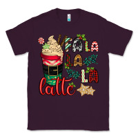 Plum Fa la la la latte Classic Tee - CowGirlArtShop
