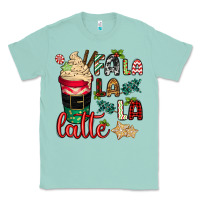Seafoam Fa la la la latte Classic Tee - CowGirlArtShop