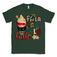 Sports Green Fa la la la latte Classic Tee - CowGirlArtShop