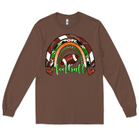 Chestnut Football Rainbow Long Sleeve Tee - RanaPortraitStore