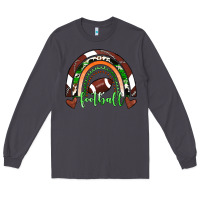 Smoke Football Rainbow Long Sleeve Tee - RanaPortraitStore