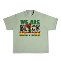 Oil Green We are black history Urban Heavy Tee - FaDigitalArtStudio