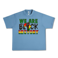 Pebble Blue We are black history Urban Heavy Tee - FaDigitalArtStudio