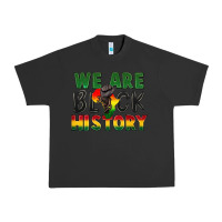 Pigment Black We are black history Urban Heavy Tee - FaDigitalArtStudio