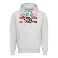 Dove Grey nurse custom name Zipper Hoodie - AdoDesignShop