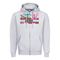 Heather Grey nurse custom name Zipper Hoodie - AdoDesignShop
