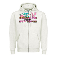 Oatmeal Heather nurse custom name Zipper Hoodie - AdoDesignShop