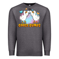 Charcoal Heather goose bumps Premium Sweatshirt - JahusDesignShop