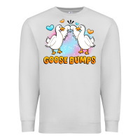 Dove Grey goose bumps Premium Sweatshirt - JahusDesignShop