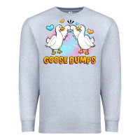 Heather Grey goose bumps Premium Sweatshirt - JahusDesignShop