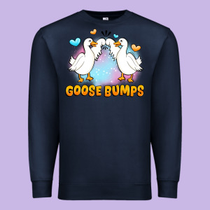 Goose Bumps Premium Sweatshirt Designed By Jahusdesignshop