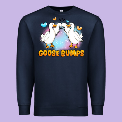 Goose Bumps Premium Sweatshirt Designed By Jahusdesignshop