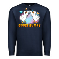 Navy goose bumps Premium Sweatshirt - JahusDesignShop