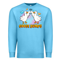 Ocean Blue goose bumps Premium Sweatshirt - JahusDesignShop