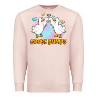 Pale Pink goose bumps Premium Sweatshirt - JahusDesignShop