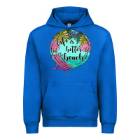 Cobalt life is better at the beach Urban Hoodie - JahusDesignShop