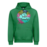 Emerald life is better at the beach Urban Hoodie - JahusDesignShop