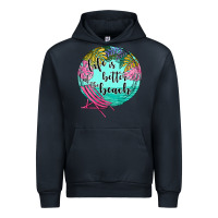 Navy life is better at the beach Urban Hoodie - JahusDesignShop
