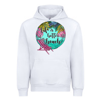 White life is better at the beach Urban Hoodie - JahusDesignShop