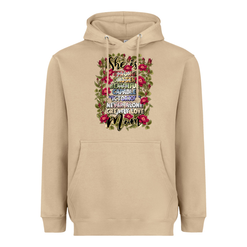 She Is Mom Heavyweight Hoodie by JahusDesignShop | Teevron