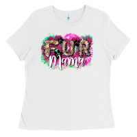 White Fur mama mother's day Ladies Tee - HowdyJamesFarm