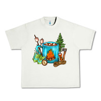 Camping Coffee Urban Heavy Tee | Teevron