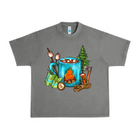 Tornado Camping Coffee Urban Heavy Tee - FaDigitalArtStudio