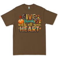 Cacao give thanks with all your heart Premium Tee - CowGirlArtShop