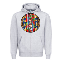 Dominican Republic Coasters Zipper Hoodie | Teevron