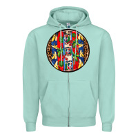 Seafoam dominican republic coasters Zipper Hoodie - AdoDesignShop