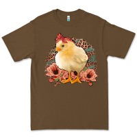 Cacao Chick With Flowers Feopard Premium Tee - Jasminsmagicworld