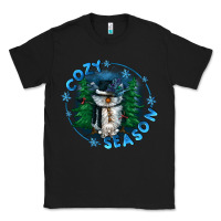 Black cozy season Classic Tee - CowGirlArtShop