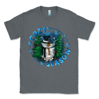 Charcoal Heather cozy season Classic Tee - CowGirlArtShop