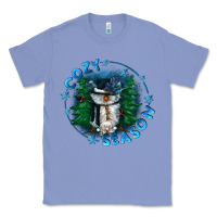Colony Blue cozy season Classic Tee - CowGirlArtShop
